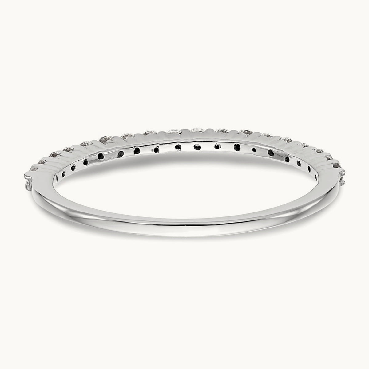 Diamond Wedding Band, 14K White Gold