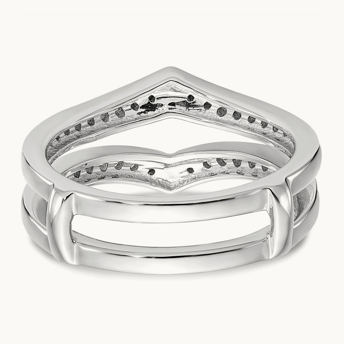 Diamond Guard, 14K White Gold