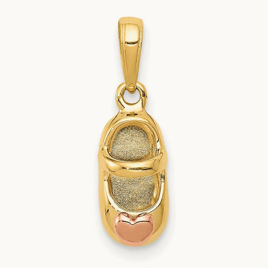 3D Baby Shoe Charm — photo set