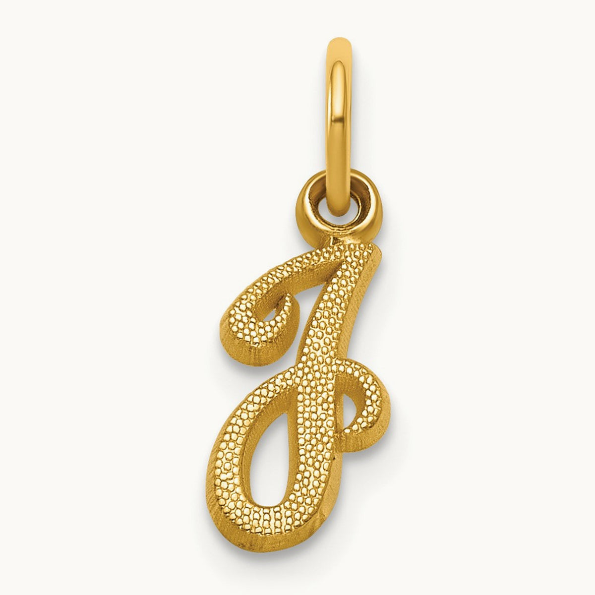Script Initial Charm — J