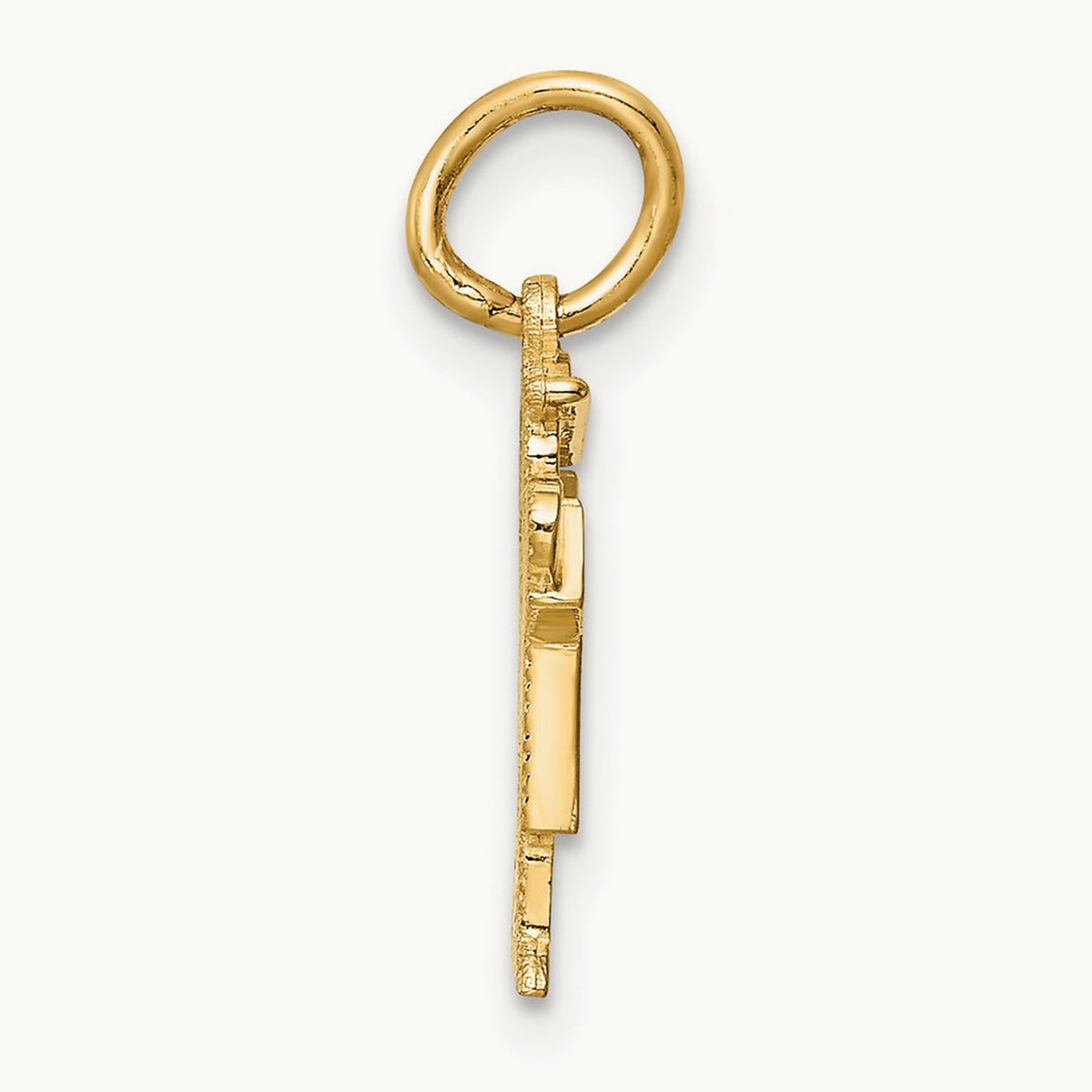 Mini Boy Love Charm — 14K Yellow Gold