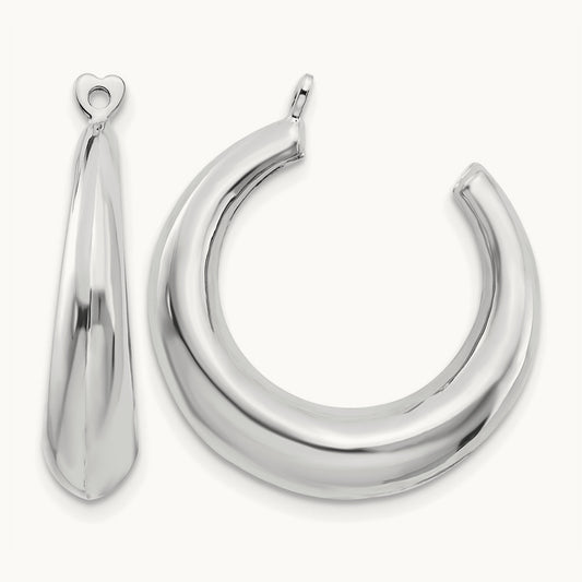 Polished Hoop Earring Jackets — photo set