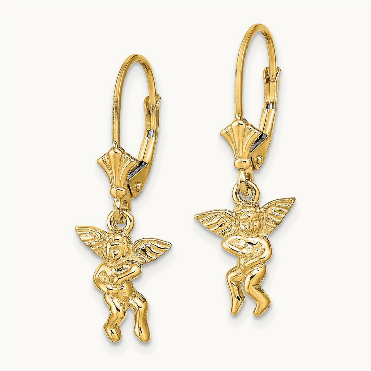 Angel Leverback Earrings — 28.5mm