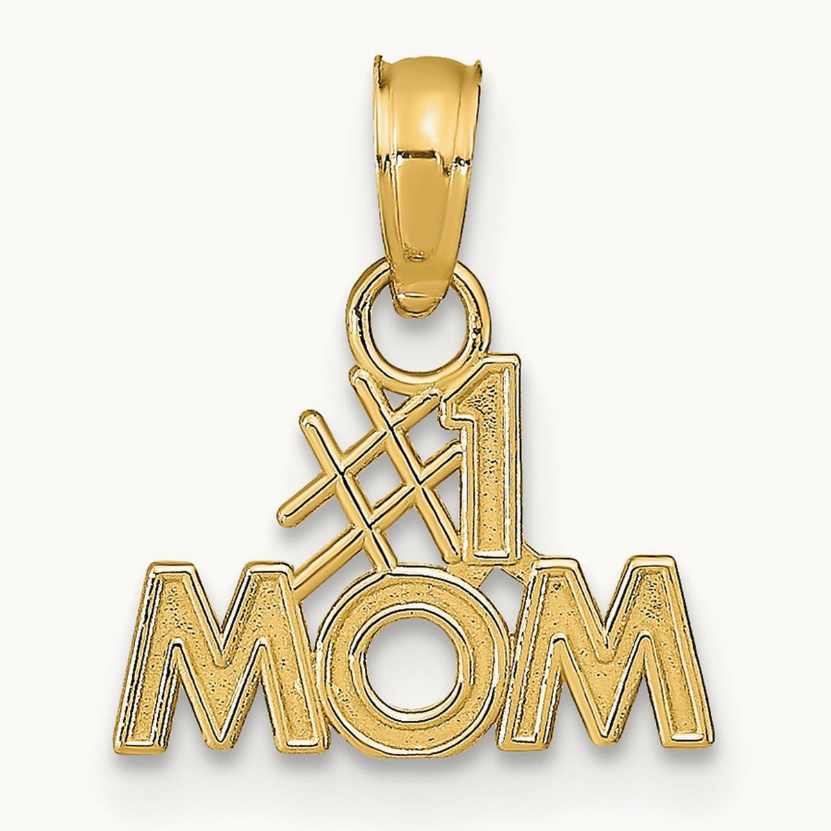 Polished #1 MOM Pendant — photo set
