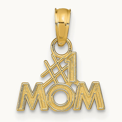 Polished #1 MOM Pendant — photo set