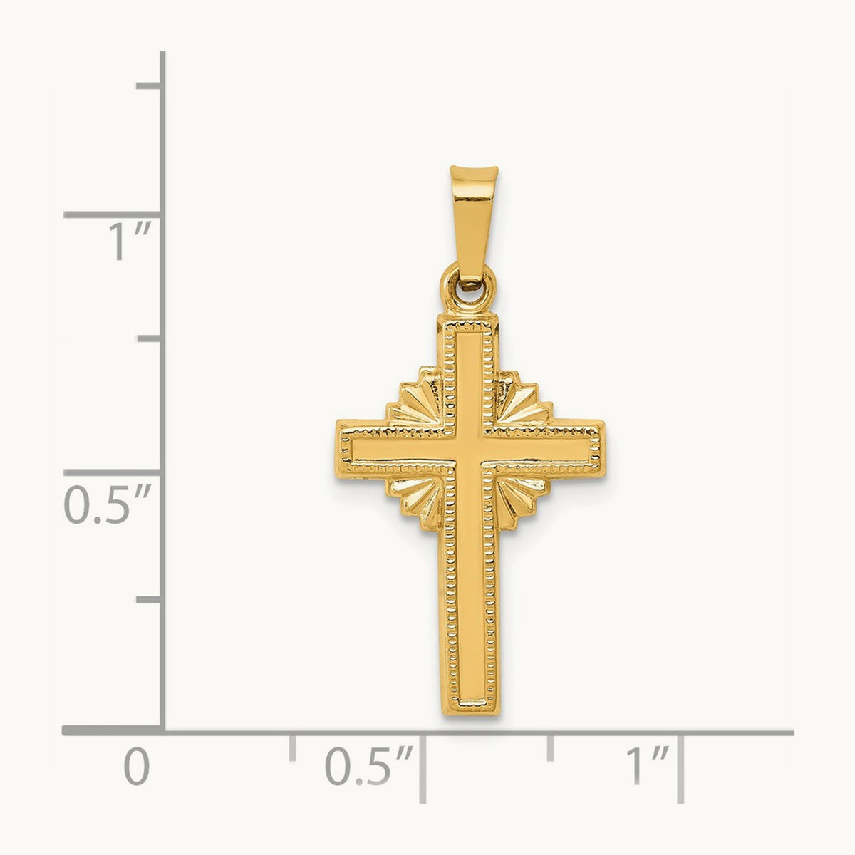 Polished Celtic Cross Pendant — photo set