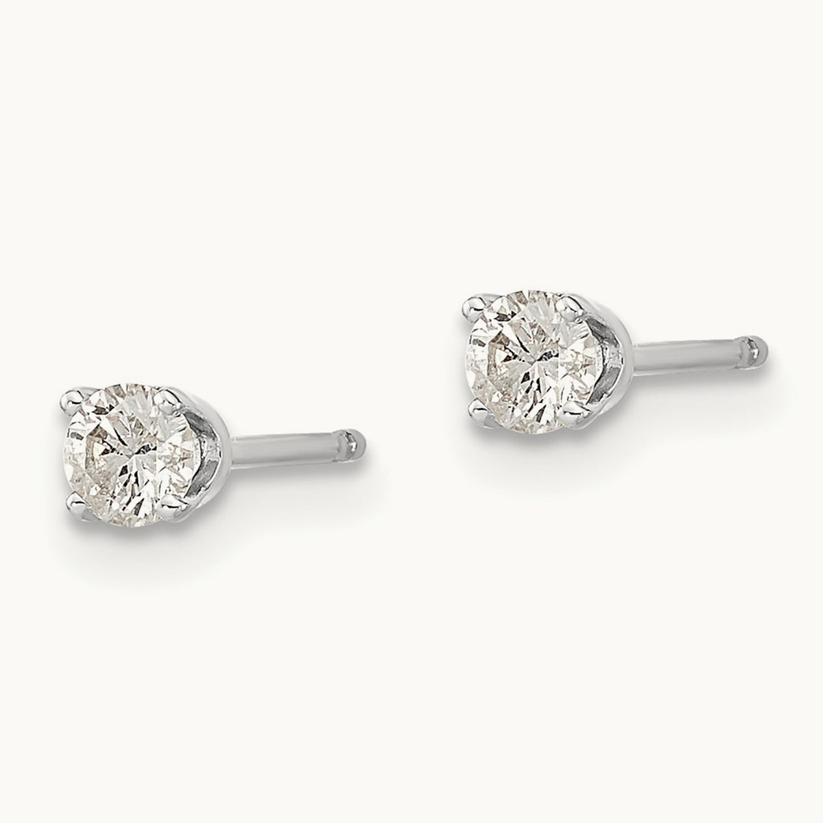 Complete Diamond Stud Earring — 5mm, 0.128 ct