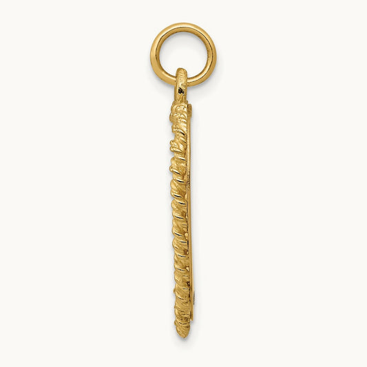 Happy 20th ANNIVERSARY Charm, 14K
