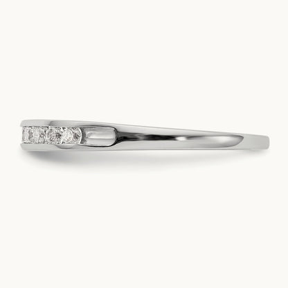 11 Stone Band, 0.25 ct tw Lab-Grown Diamond
