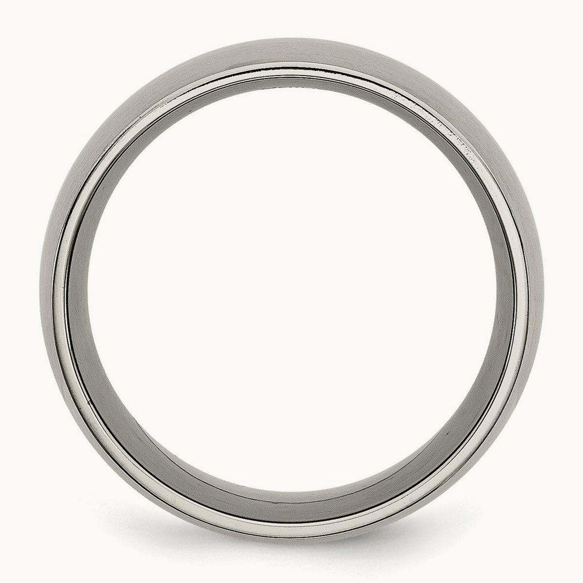 Brushed Half Round Band — 12mm