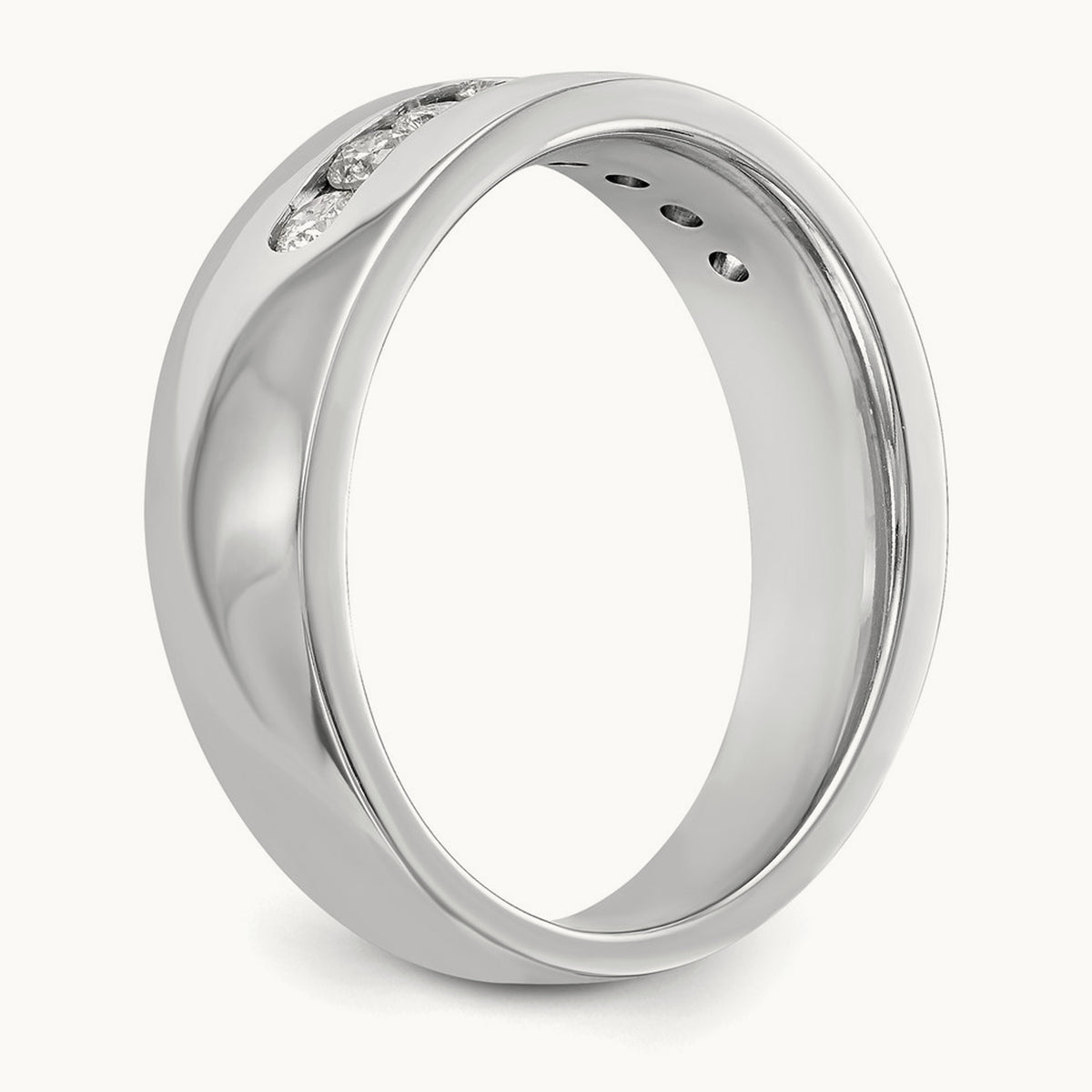 Men's Band, 0.50 ct tw Lab-Grown Diamond