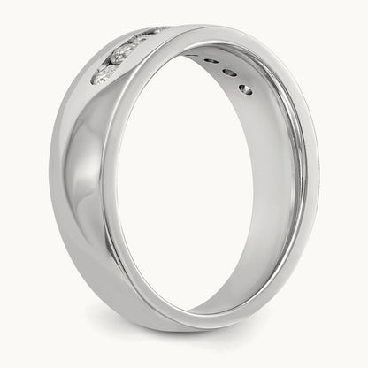 Men's Band, 0.50 ct tw Lab-Grown Diamond