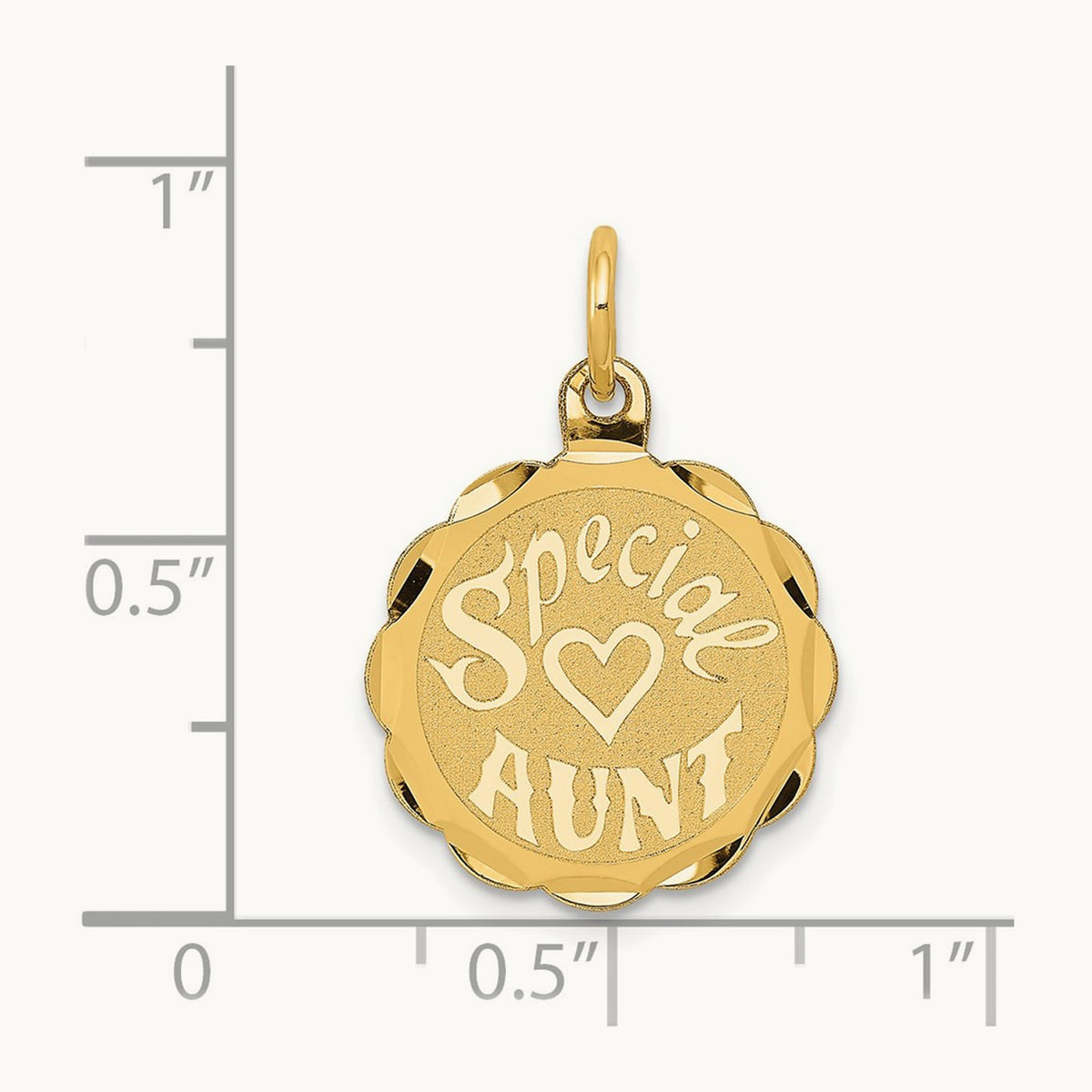 SPECIAL AUNT Charm, 14K