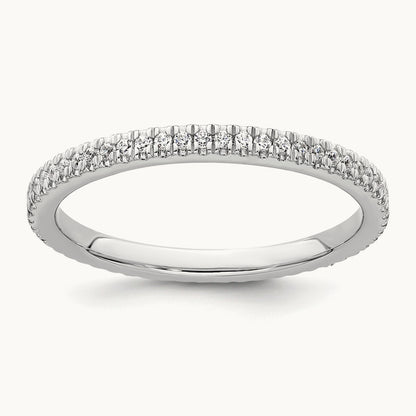 Wedding Band, 0.25 ct tw Lab-Grown Diamond