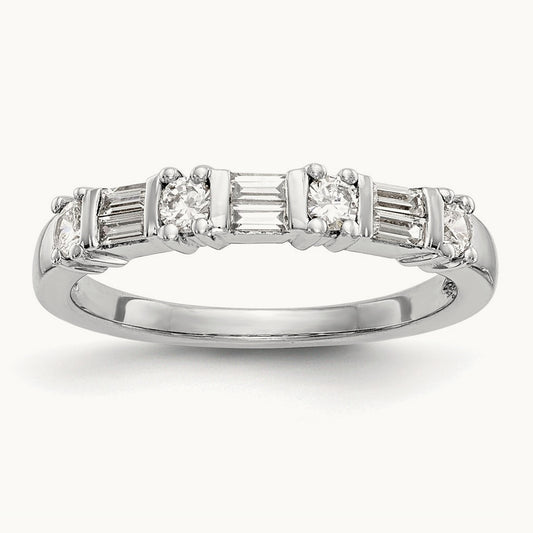 Diamond Band — 14K Yellow Gold, 7