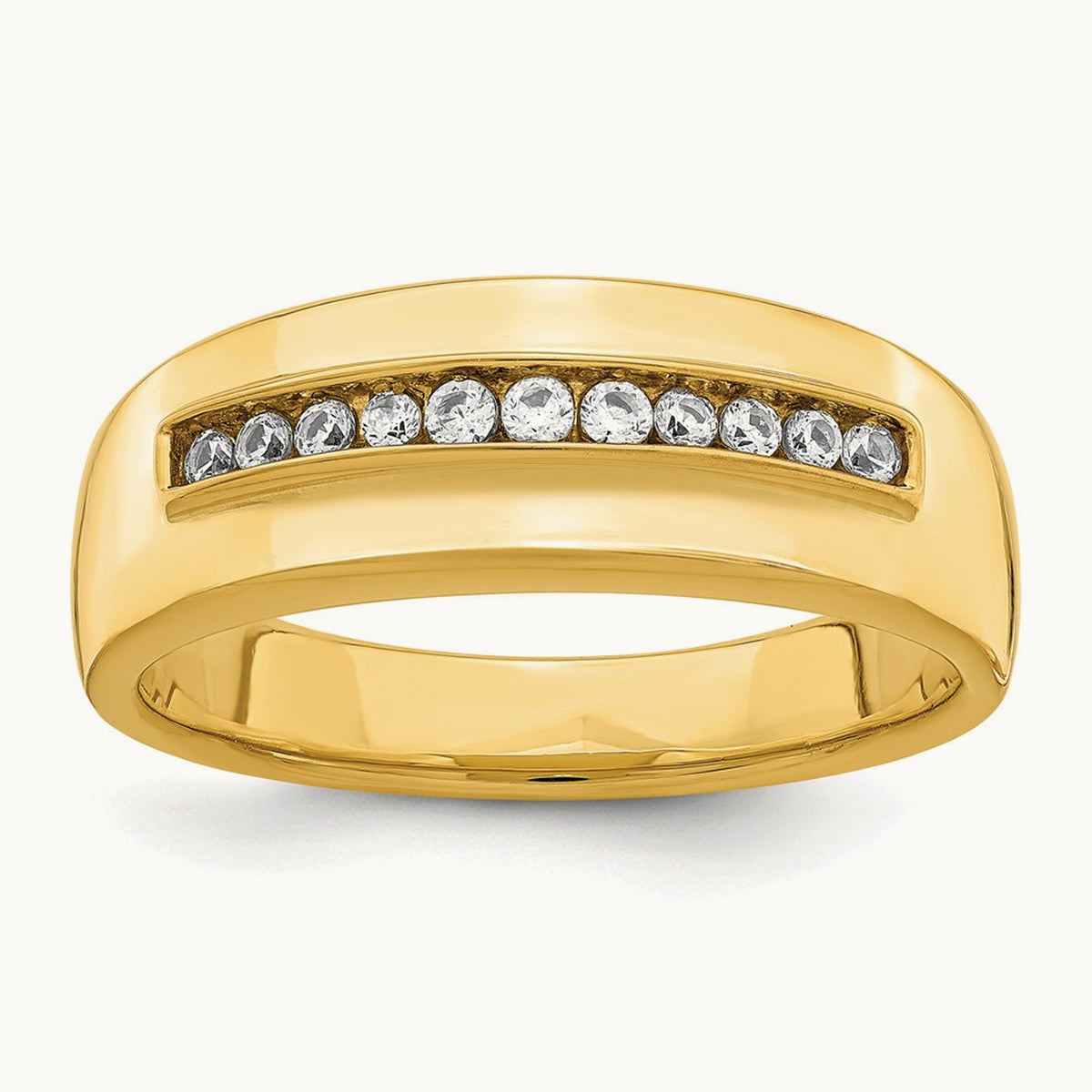 Diamond Men's Band, 14K