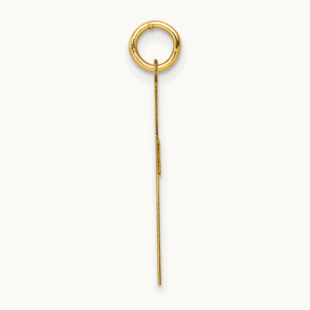 Polished Cross Pendant, 14K