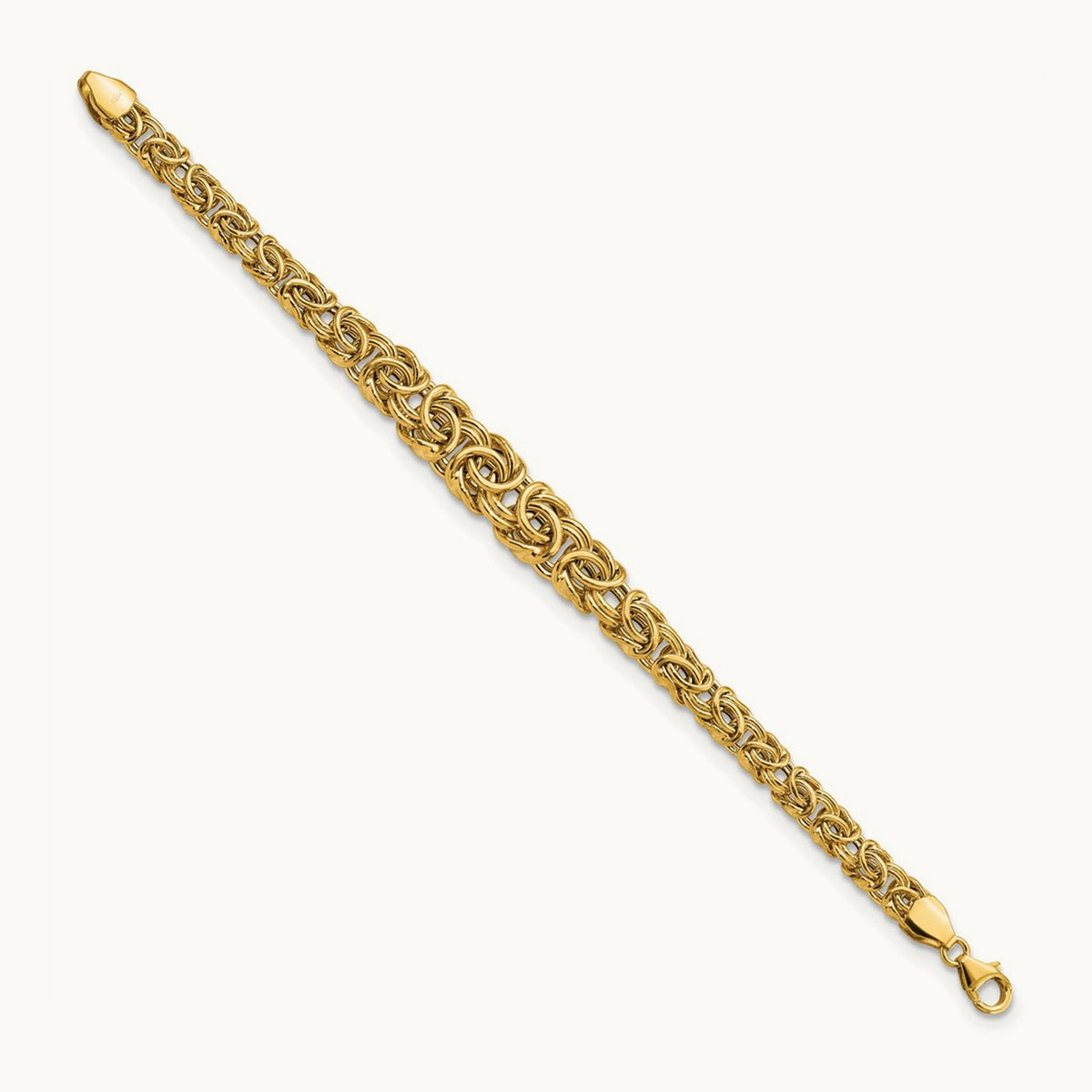 Graduated Byzantine Bracelet, 14K