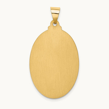 Saint Christopher Medal Hollow Pendant — photo set
