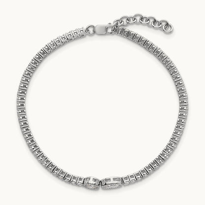 With Ext. Tennis Bracelet, 3.00 ct tw Lab-Grown Diamond