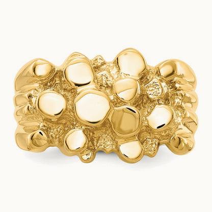 Gold Nugget Ring — photo set