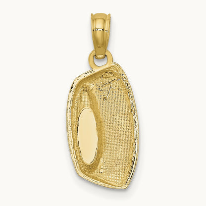 KITTY Bowl Charm, 14K