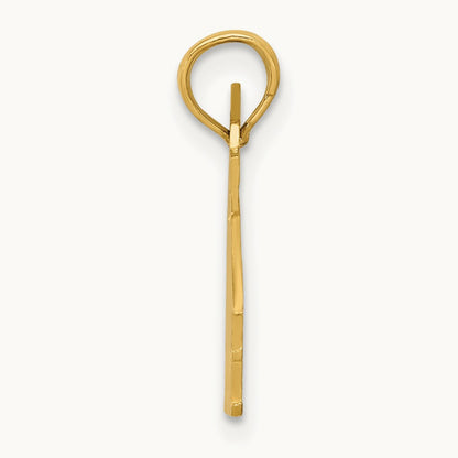 School House Pendant, 14K