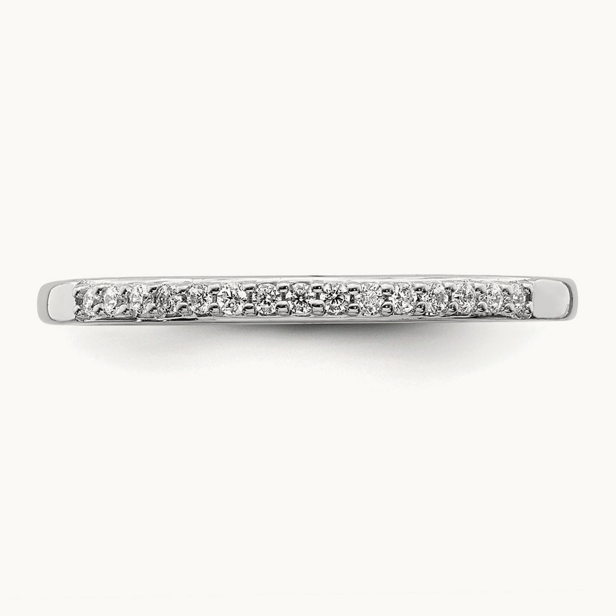 Diamond Band, 10K White Gold
