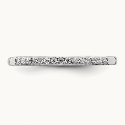 Diamond Band, 10K White Gold