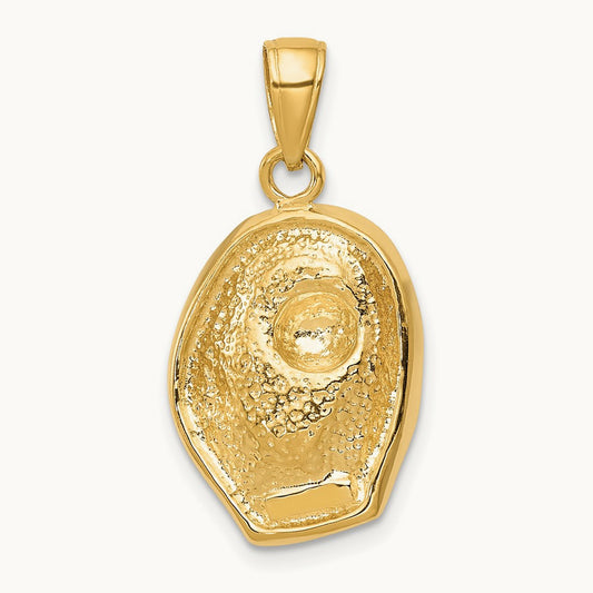 Baseball Glove And Ball Pendant, 14K