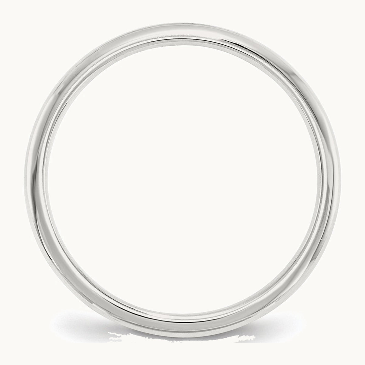 Sterling Silver 2mm Comfort Fit Band