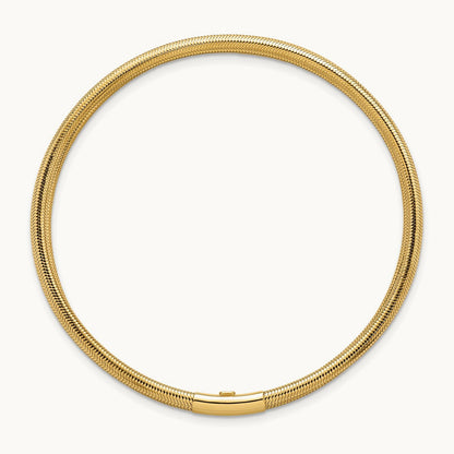 3 Strand Mesh Stretch Bracelet, 14K