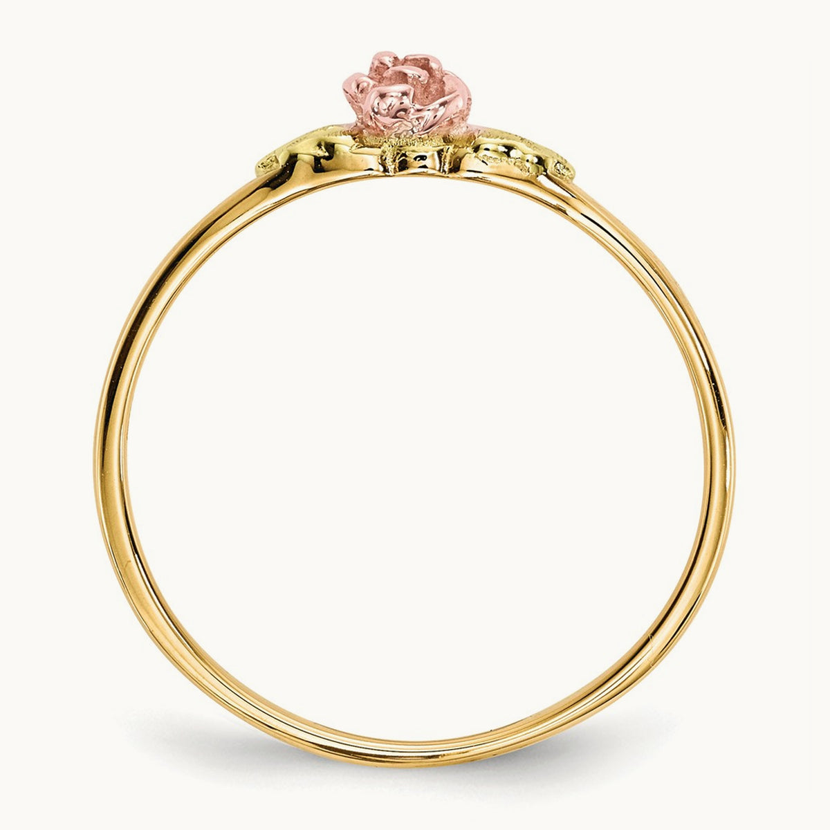 Black Hills Gold Rose Ring