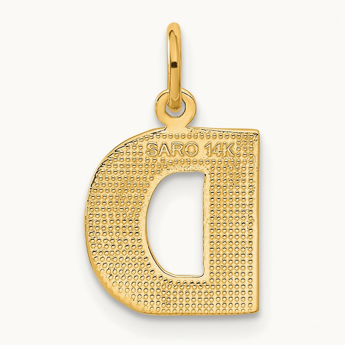Initial Charm — 14.37mm, D