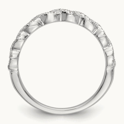 Diamond Band, 14K White Gold