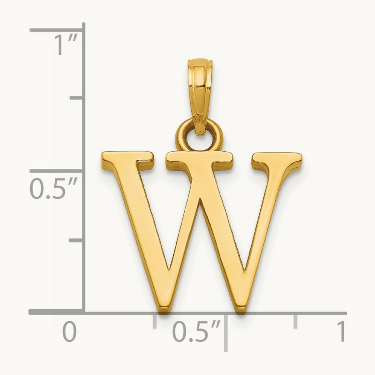 Polished Pendant — W
