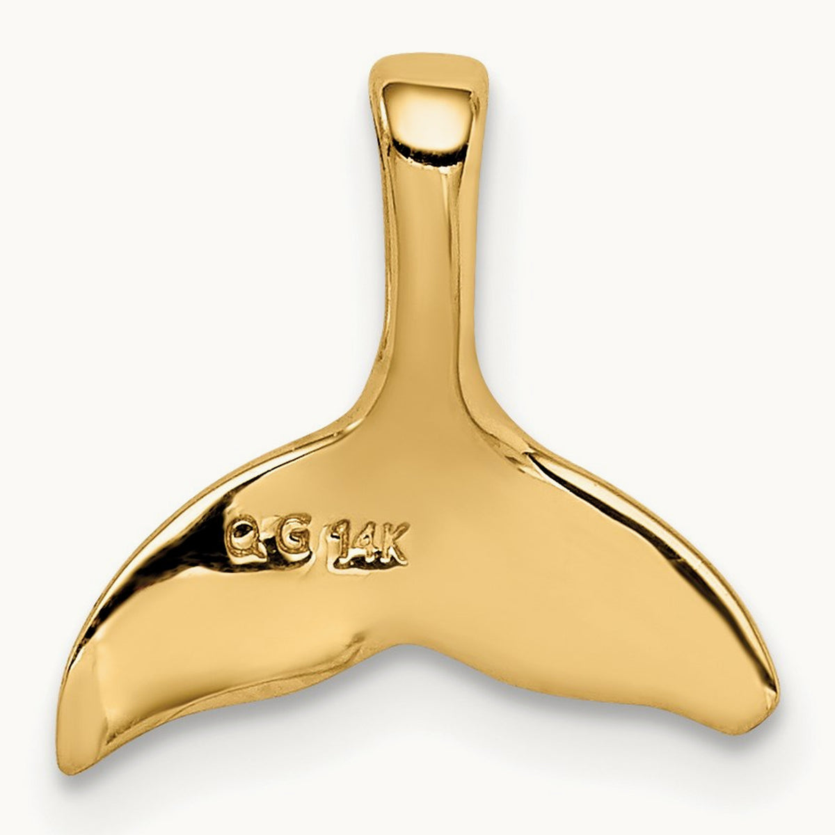 Whale Tail Chain Slide — 12mm