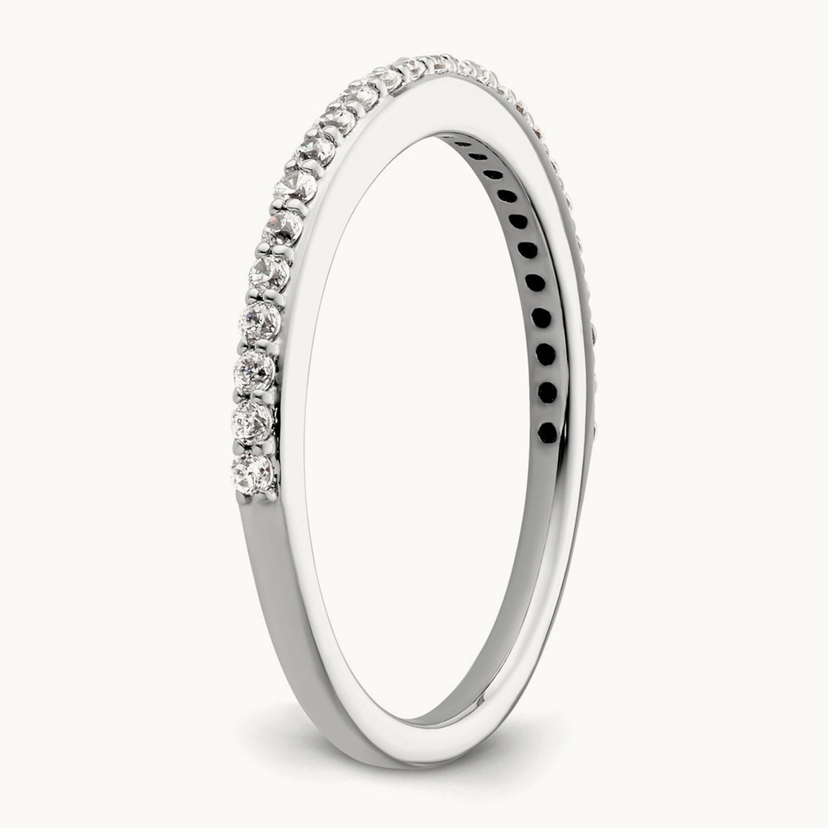 Diamond Band, 14K White Gold