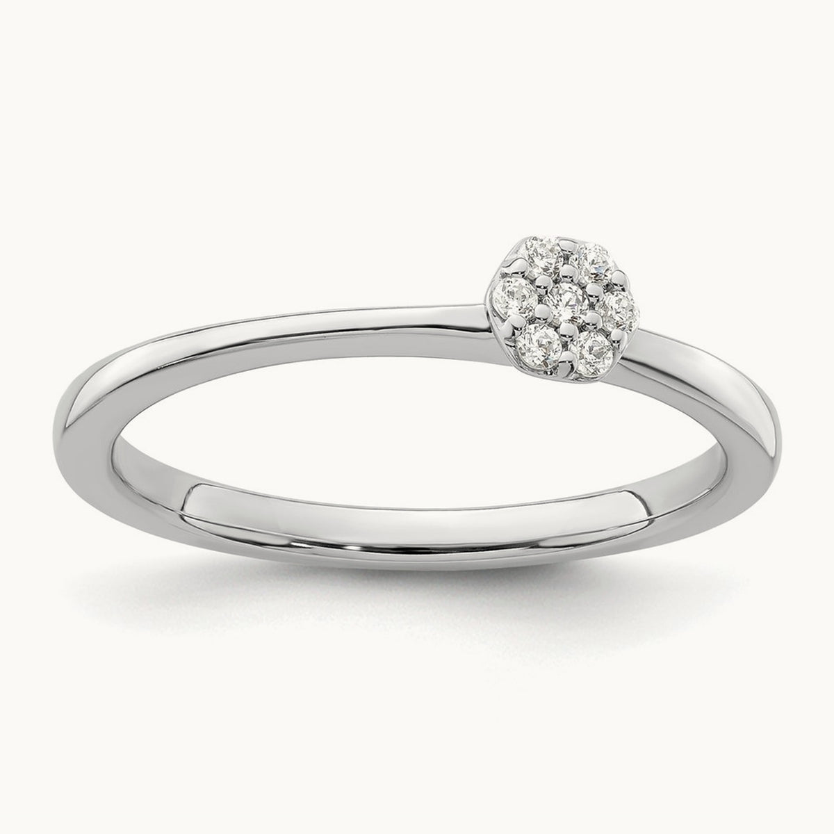 Promise Band, 0.05 ct tw Lab-Grown Diamond
