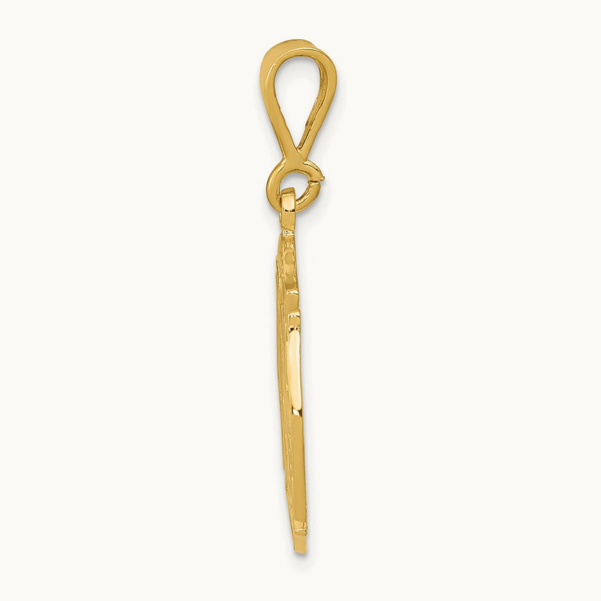 FIRE RESCUE Pendant — 14K Yellow Gold