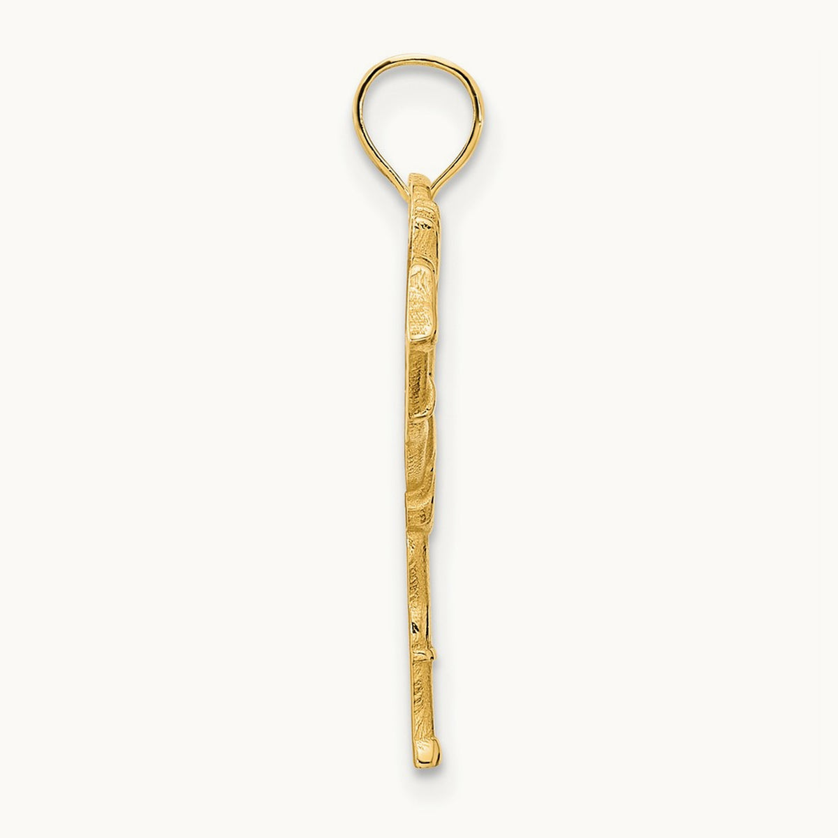 Cheerleader Charm, 14K Yellow Gold