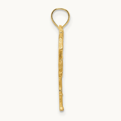 Cheerleader Charm, 14K Yellow Gold