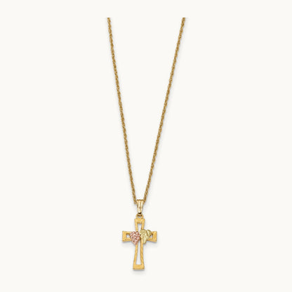 Black Hills Gold Cross Necklace