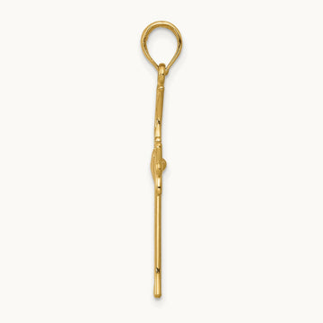 Claddagh Cross Pendant, 14K