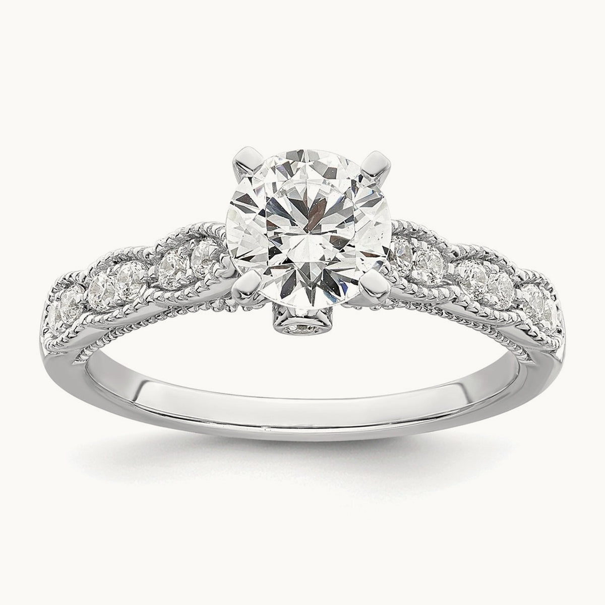 Semi-Mount Engagement Ring, 0.25 ct tw
