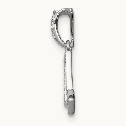 Diamond Scorpio Zodiac Pendant, 14K White Gold