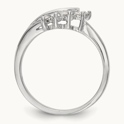 Ring Wrap — 14K White Gold, 7