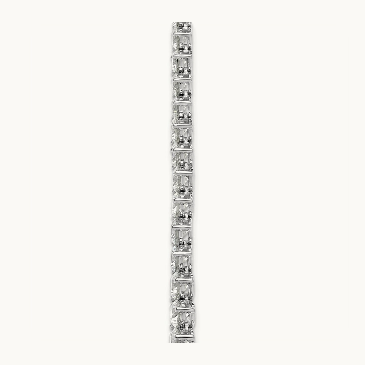 Graduated Tennis Necklace, 26.75 ct tw Lab-Grown Diamond