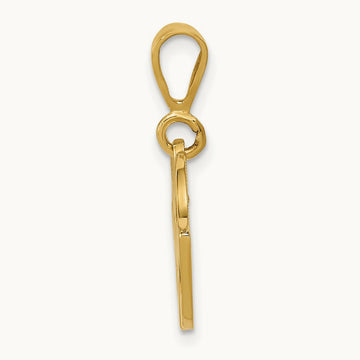 Racing Flags Pendant, 14K