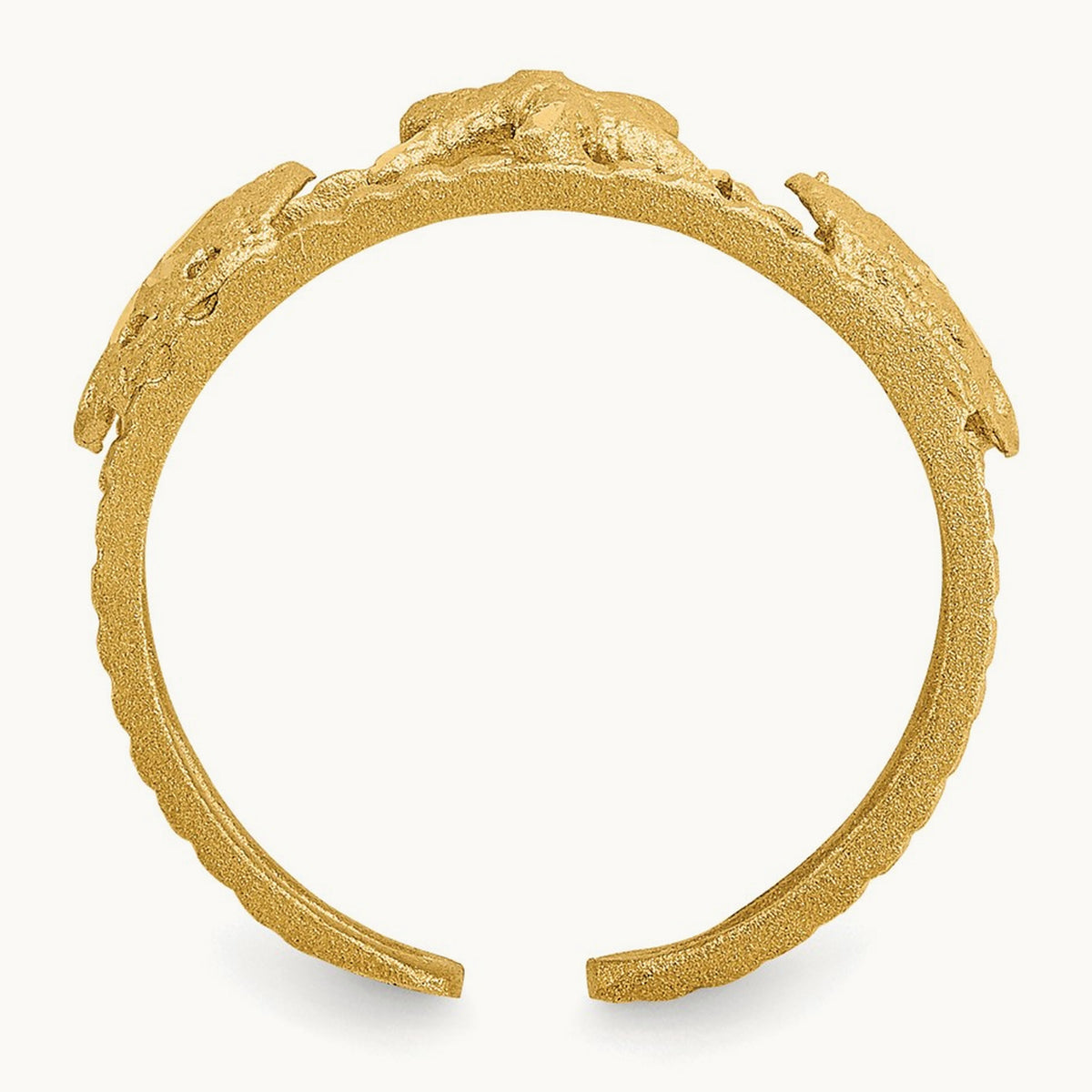 Starfish Toe Ring, 14K